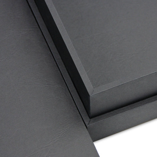 Black Storage Box with Lid – Madovar Packaging LLC